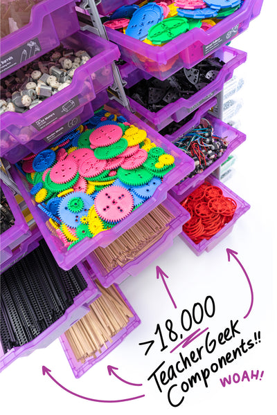 TeacherGeek STEM, STEAM Maker Cart 2.0