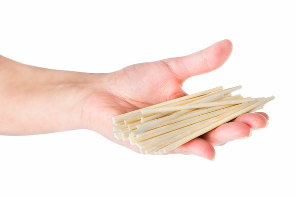 Small Bamboo Project Sticks - 100mm (4 in.) x 2.5mm