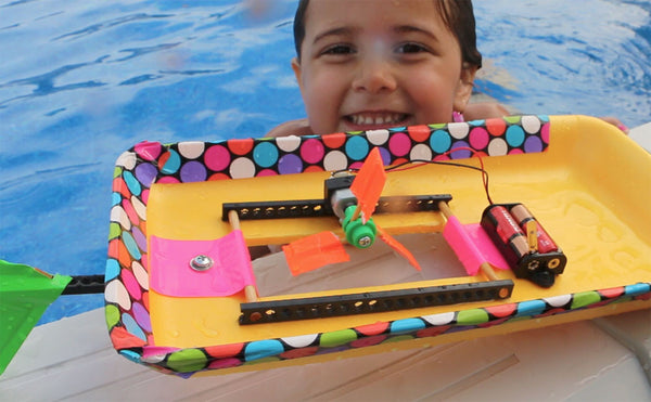 Build-a-Boat / Electric Motor Boat Activity - TeacherGeek