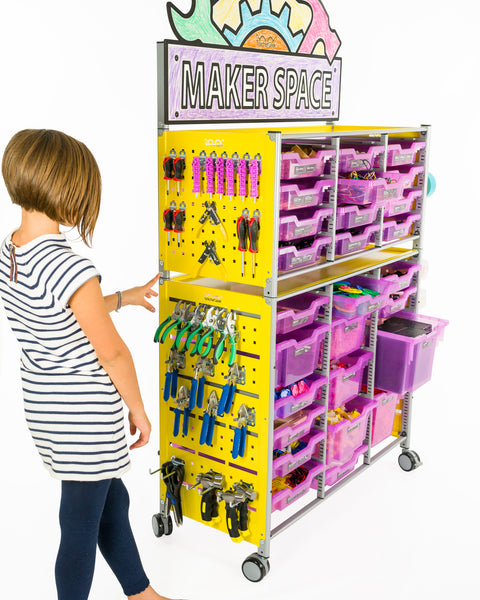 TeacherGeek STEM, STEAM Maker Cart 2.0 - TeacherGeek