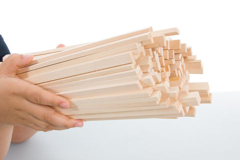 Birchwood Strips - 5mm x 10mm x 300mm (12in) - TeacherGeek