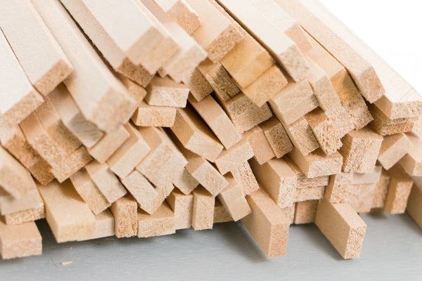 Birchwood Strips - 5mm x 10mm x 300mm (12in) - TeacherGeek