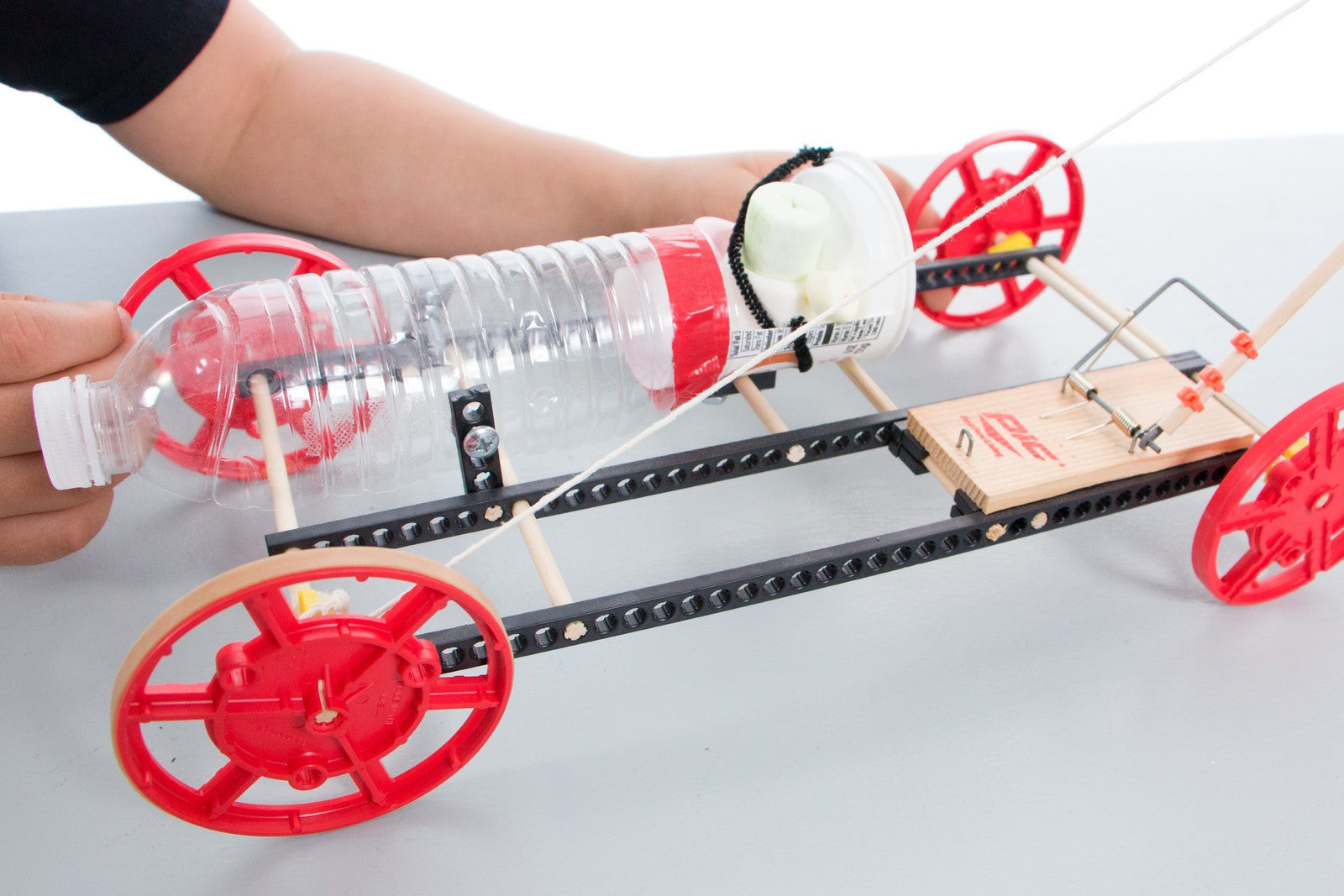 Academy 18152 Mouse Trap Car Plastic Edu Model Kit Tank Hobby Toy