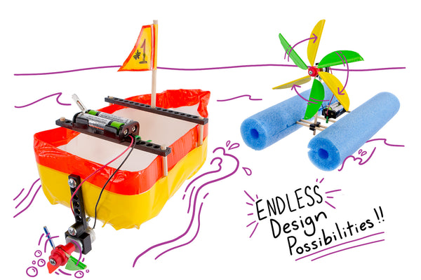 Build-a-Boat / Electric Motor Boat Activity