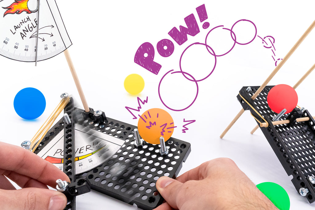 Projectile Launcher 2.0 TeacherDesigned Kids STEM Activity TeacherGeek